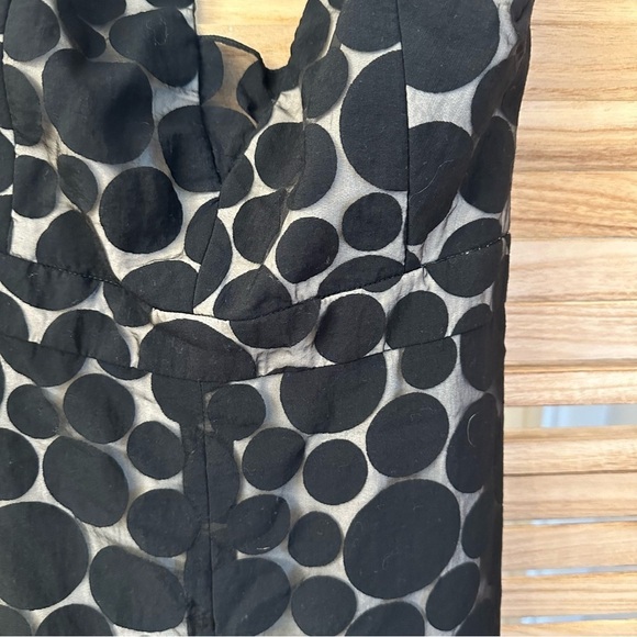 CUSHNIE Halter Neck Polka Dot Jumpsuit in black size 8 - Picture 7 of 11